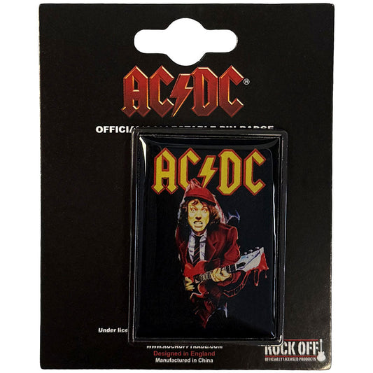 AC/DC Angus Pewter Pin Badge