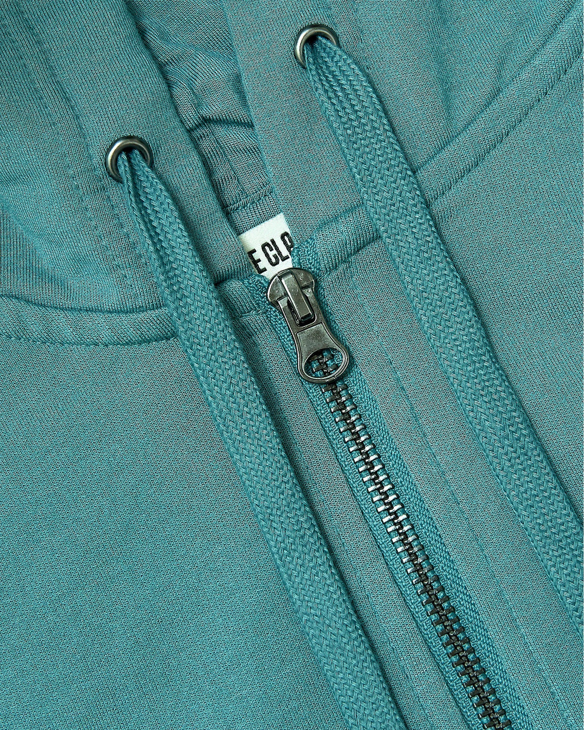 Womens Stormcloud Crop Zip Hoodie