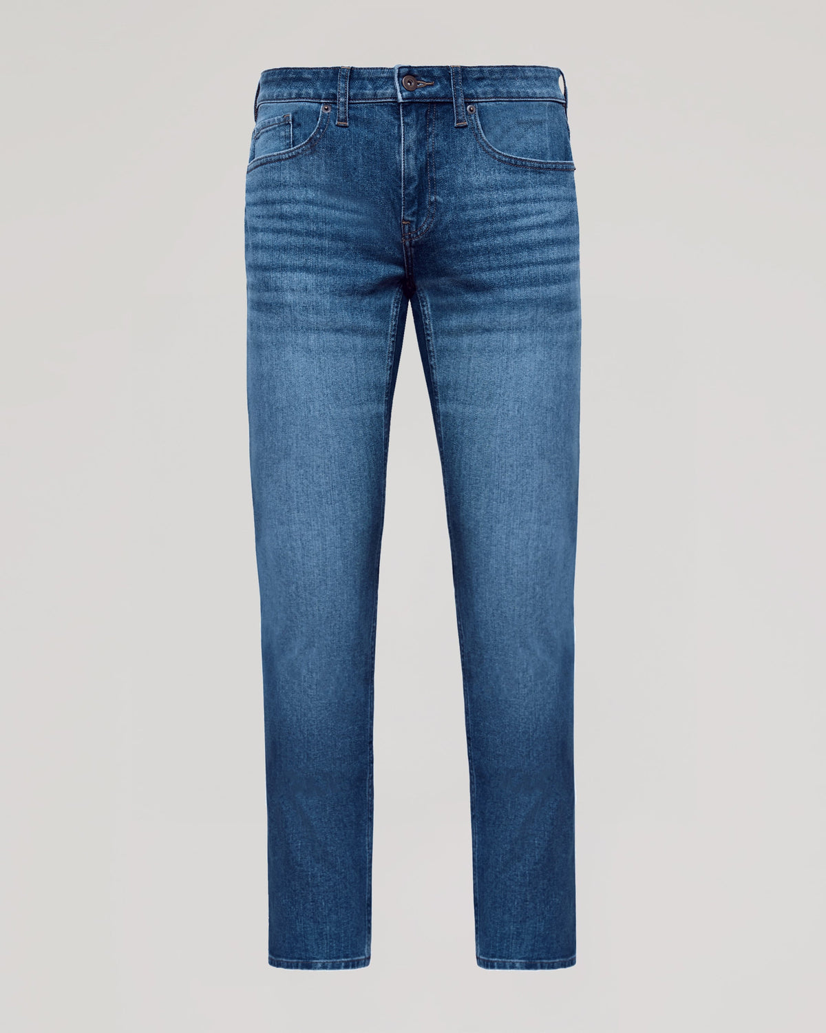 Medium Indigo Wash Slim Authentic Denim Jeans