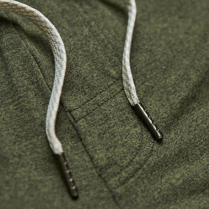 Dark Heather Military Green Active Comfort Short