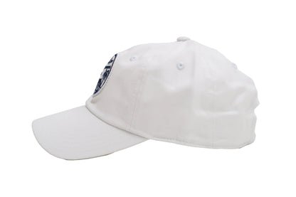 Reyn Spooner Cap THE MAUKA HAT Men's Classic Cotton Twill Hat with Embroidered Patch A000150221 502-A0001 White