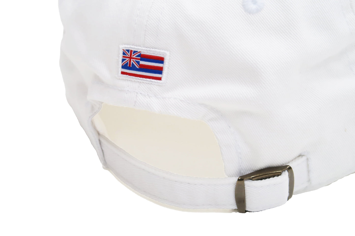 Reyn Spooner Cap THE MAUKA HAT Men's Classic Cotton Twill Hat with Embroidered Patch A000150221 502-A0001 White