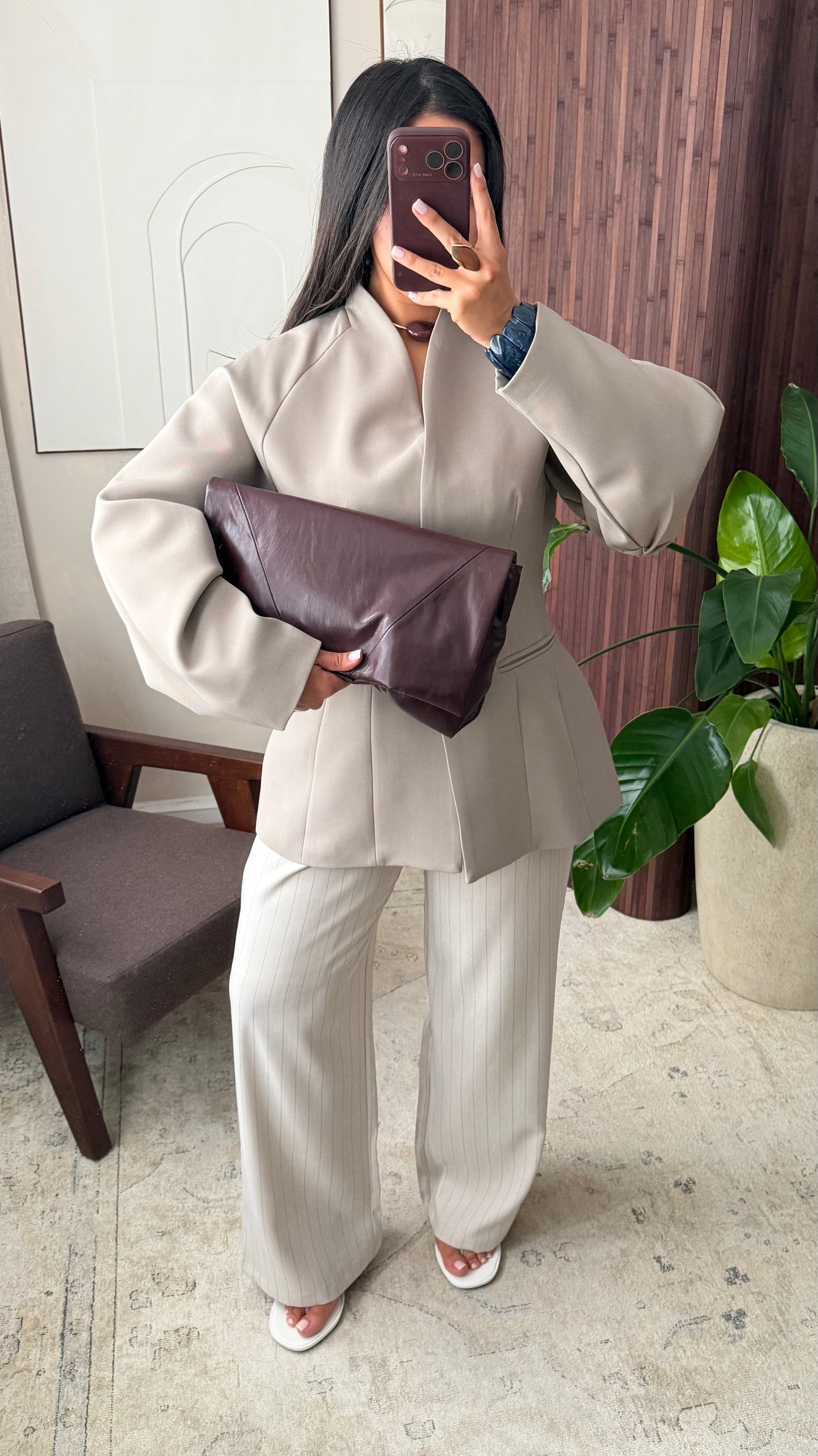 Pantalon Raye I Beige