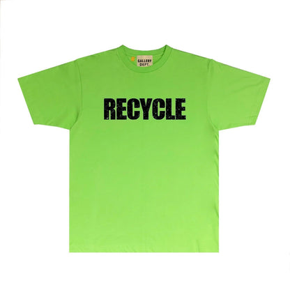 Gallery Dept T Shirt Retro Printed Loose Short-Sleeved Shirt (part2)
