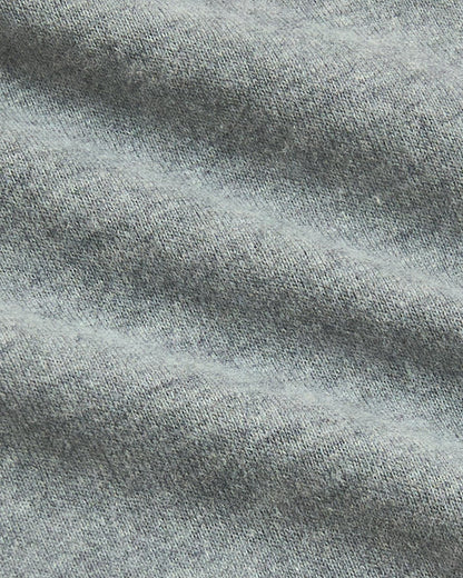 Boys' Heather Gray Classic Long Sleeve Crew Neck