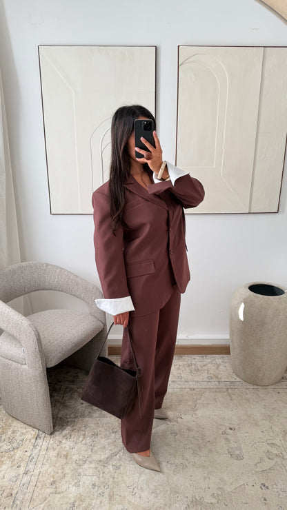 Pantalon I Acajou