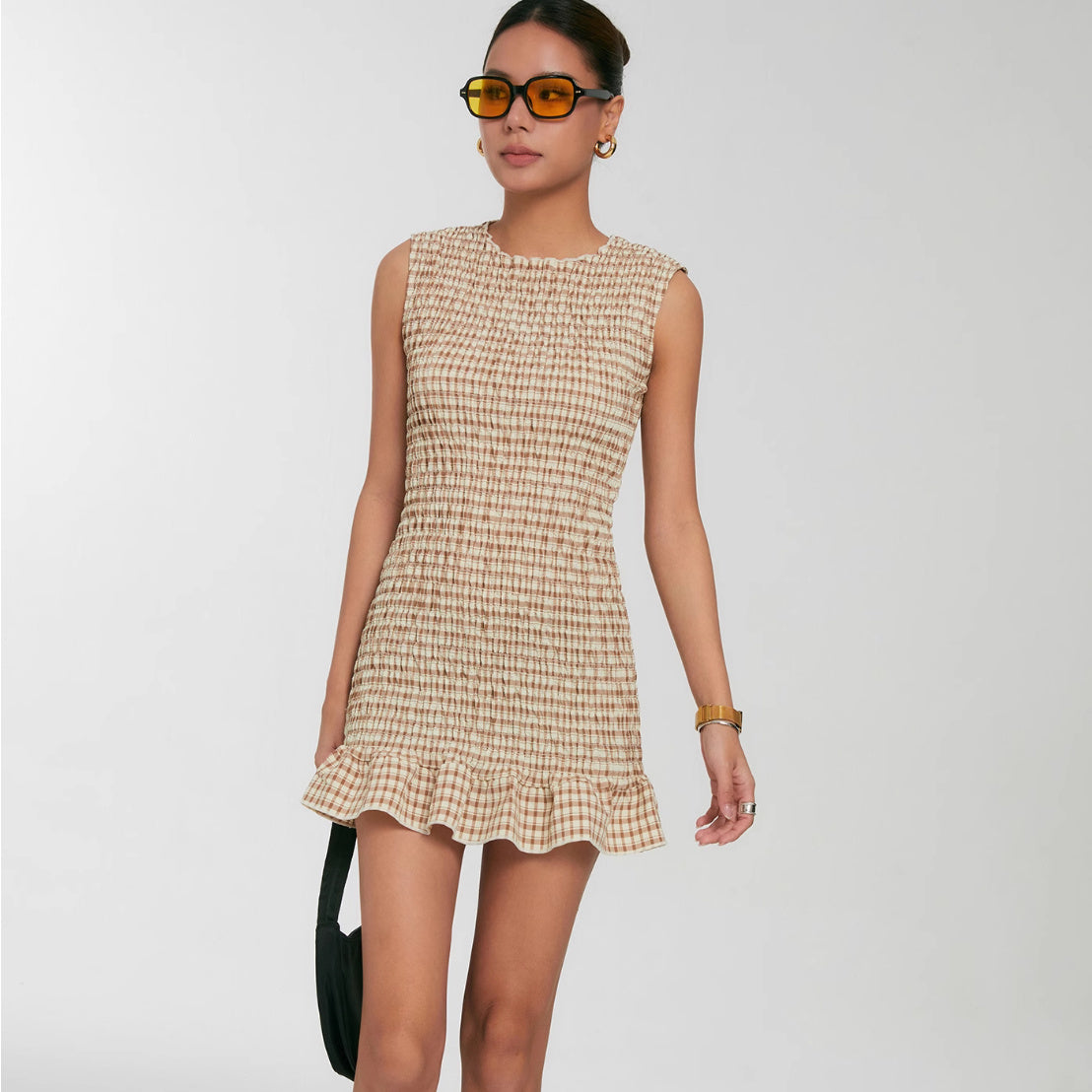 🌊 Waist-Slimming Seaside Holiday Dress