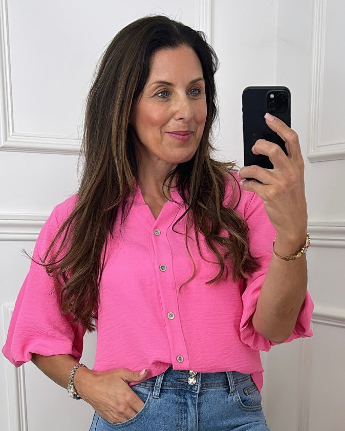 Bernice Balloon Sleeve Blouse