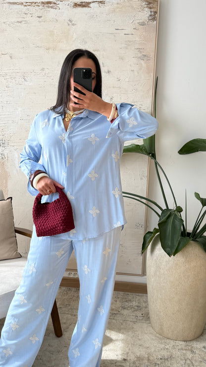 Pantalon Rm 606 I Bleu Ciel 1