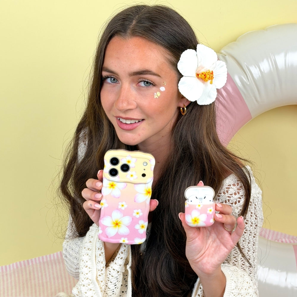 Wavy Phone Case - Aloha Bloom