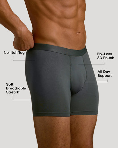 Carbon Boxer Brief