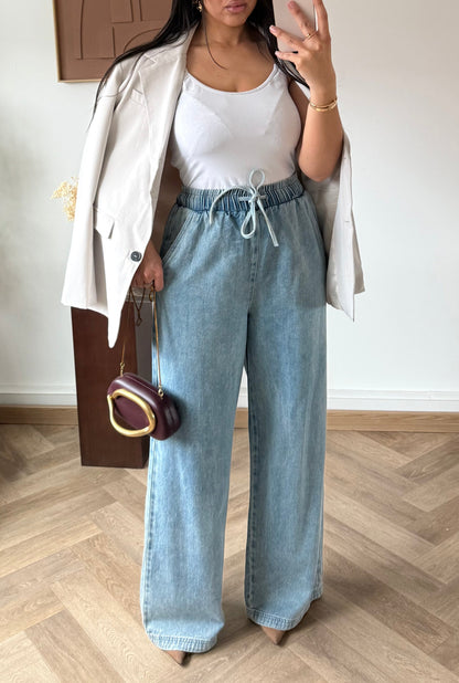 Pantalon 8571 I Bleu Clair 1