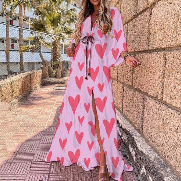 New Vestido Long Sleeve Ladies Loose Peplum Women Fashion