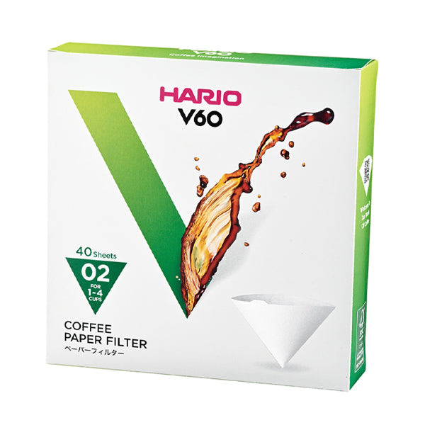Hario V60 Retail White Paper Filters