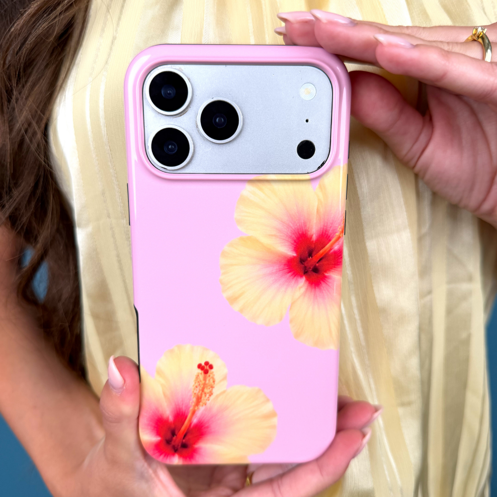Tough Phone Case - Hibiscus Crush