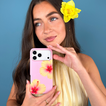 Tough Phone Case - Hibiscus Crush