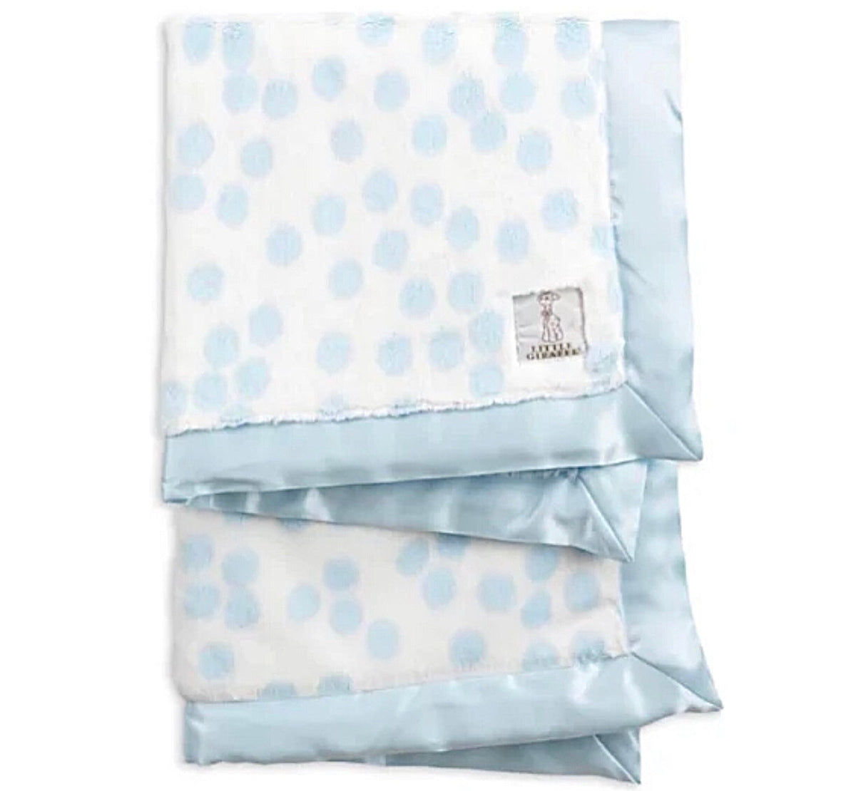 Little Giraffe Luxe Confetti Baby Blanket (Pink, Blue)