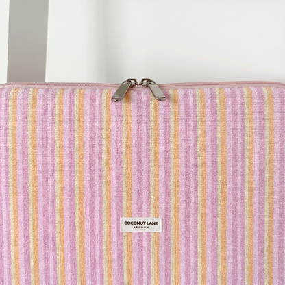 Pastel Stripes TOWEL Laptop Sleeve