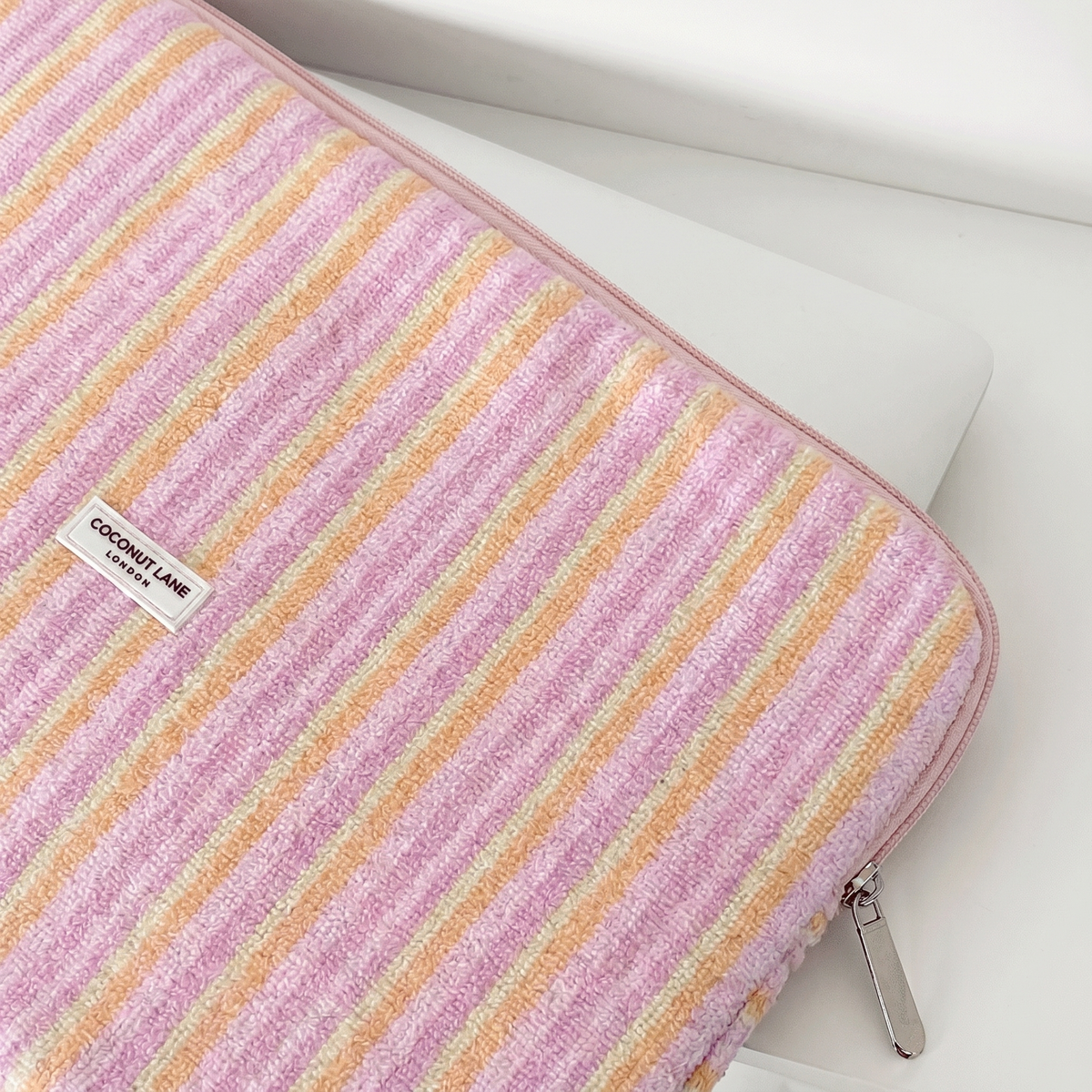 Pastel Stripes TOWEL Laptop Sleeve