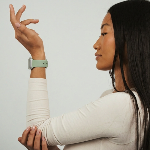 NAKD Apple Watch Strap - Sage Green