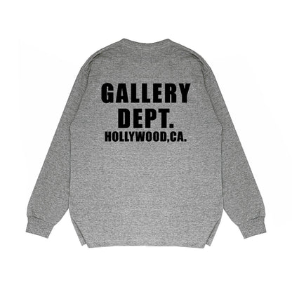 Gallery Dept Long Sleeved Shirt Fashion Brand Long Sleeve Long-Sleeved T-shirt Blouse