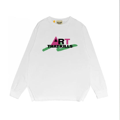 Gallery Dept Long Sleeved Shirt Fashion Brand Long Sleeve Long-Sleeved T-shirt Blouse