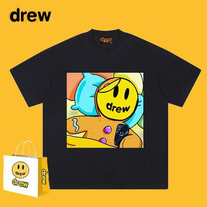 Drew T-shirts Cotton Printed T-shirt