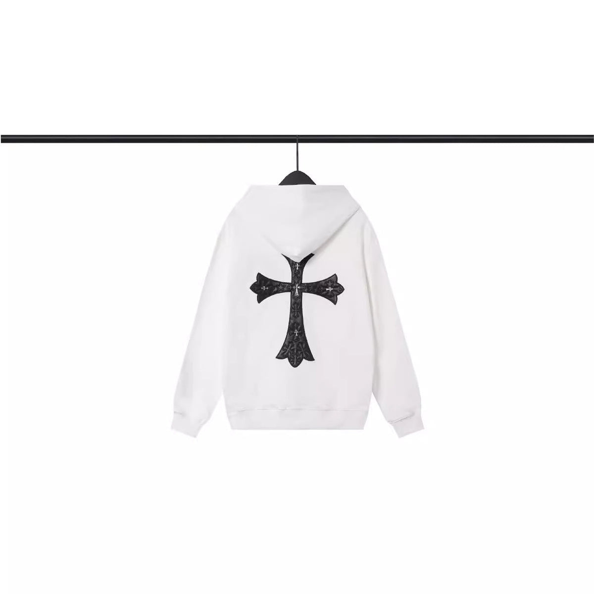 Chrome Heart Hoodie Croix Cross Hooded Sweater Loose Zip Hoodie
