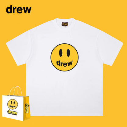 Drew T-shirts Printed T-shirt High Street Short Sleeve