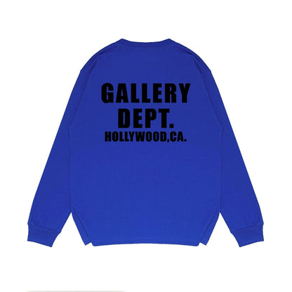 Gallery Dept Long Sleeved Shirt Fashion Brand Long Sleeve Long-Sleeved T-shirt Blouse