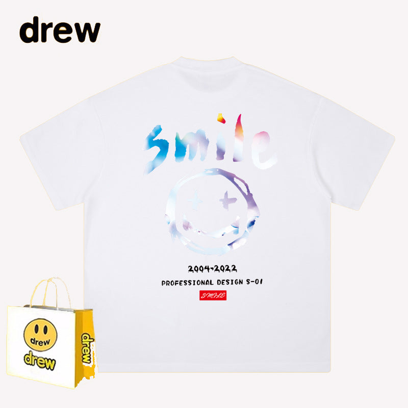 Drew T-shirts Short Sleeve T-shirt Printing