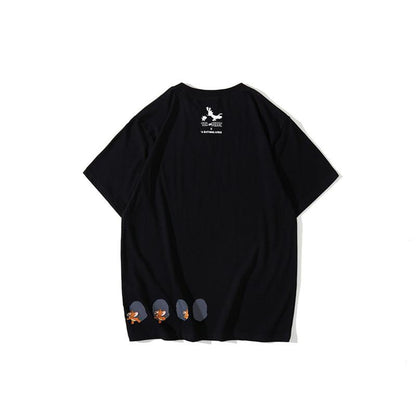 Bathing Ape T-Shirt Summer Street Tom and Jerry T-shirt Short Sleeve