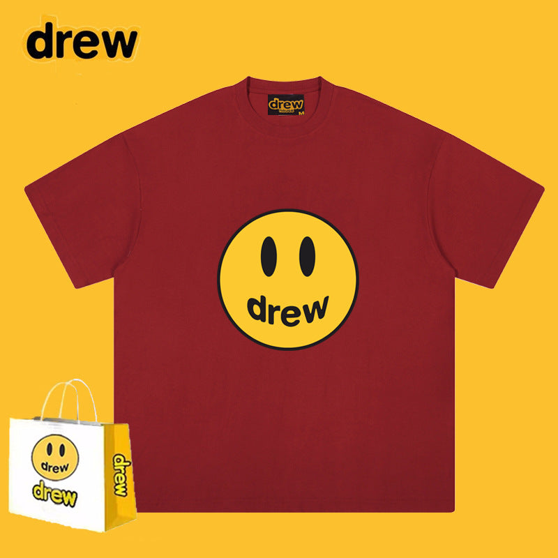 Drew T-shirts Printed T-shirt High Street Short Sleeve