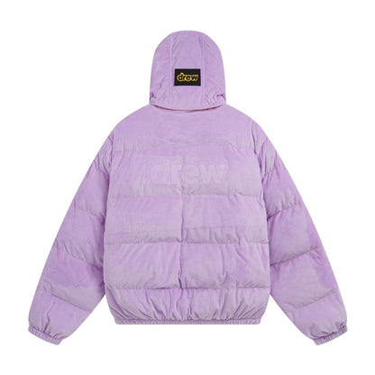 Drew House Jacket Unisex Removable Hooded Cotton Jacket