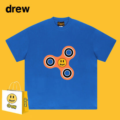 Drew T-shirts Cotton Short Sleeve Loose Men's Short Sleeve