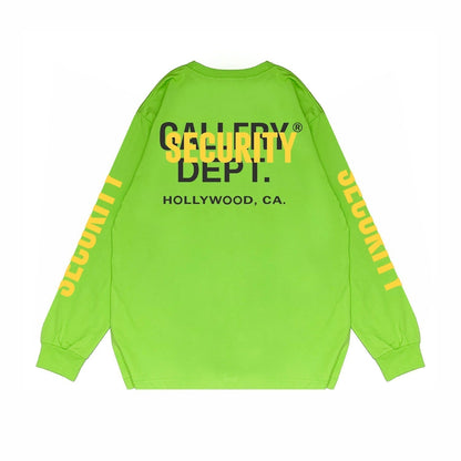 Gallery Dept Long Sleeved Shirt Long Fashion Brand Long Sleeve Long-Sleeved T-shirt Blouse