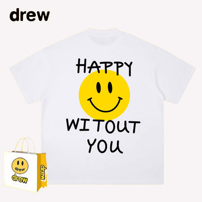 Drew T-shirts Smiley Happy Letters