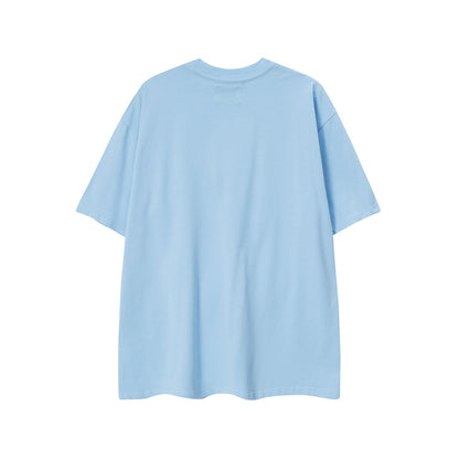 Gallery Dept T Shirts round Neck Short Sleeve T-shirt Pure Cotton
