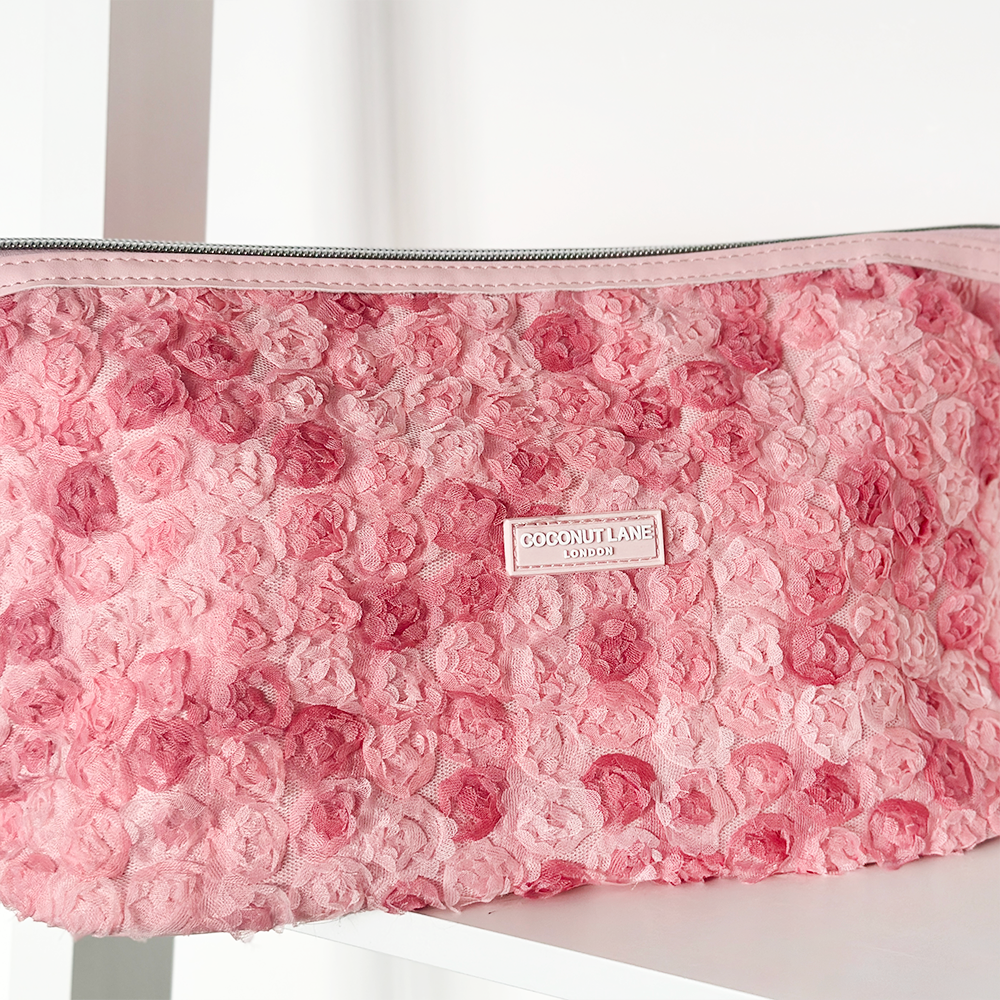Expandable Makeup Bag - Peony Bloom