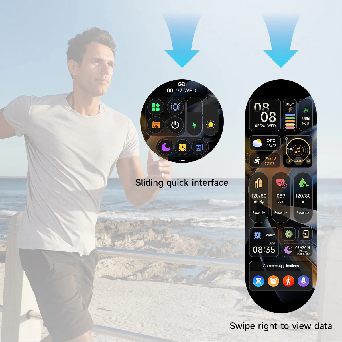2026 Watch 5 Pro GPS Track Compass Smart Watch Men 360*360 AMOLED Screen NFC BT Call Waterproof Health Monitor Man Smartwatches