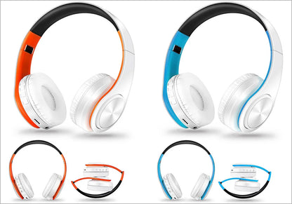 2026 Wireless Bluetooth Stereo Headset Upgrading Sports Overhead Earphone with Mic for Smart Phone TV PC Tablet - Music