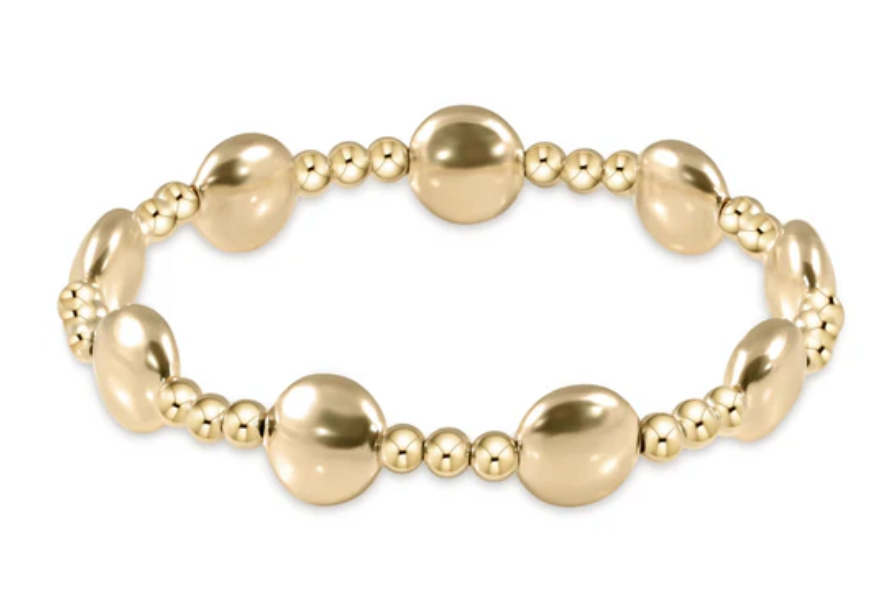 Enewton Honesty Gold Sincerity Beaded 10mm Bracelet