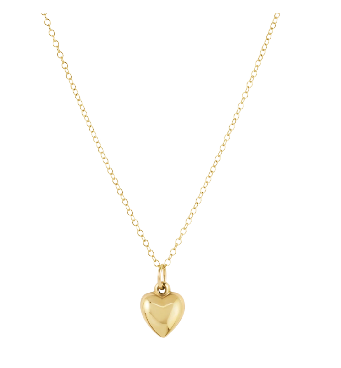 Enewton Love Plush Small Gold Charm Necklace