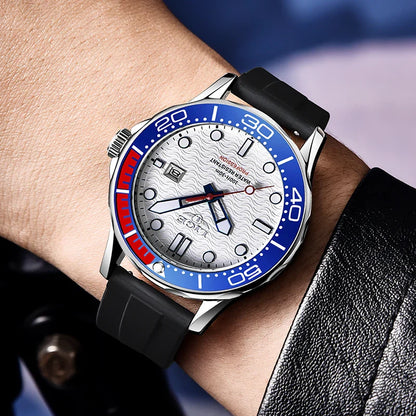 2026 LIGE New Business Mens Watches Top Brand Luxury Dive Watch For Men Waterproof Date Clock Sport Watch Relogio Masculino+Box