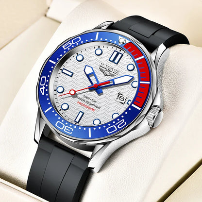 2026 LIGE New Business Mens Watches Top Brand Luxury Dive Watch For Men Waterproof Date Clock Sport Watch Relogio Masculino+Box