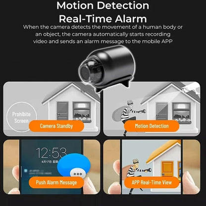 2 Million Pixel HD Home Smart WIFI Remote Mini 1080P Surveillance Camera, Specification: X5+32G