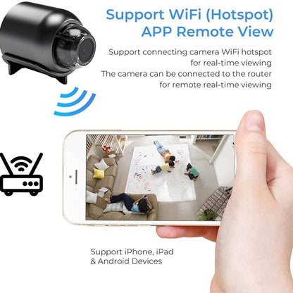 2 Million Pixel HD Home Smart WIFI Remote Mini 1080P Surveillance Camera, Specification: X5+32G