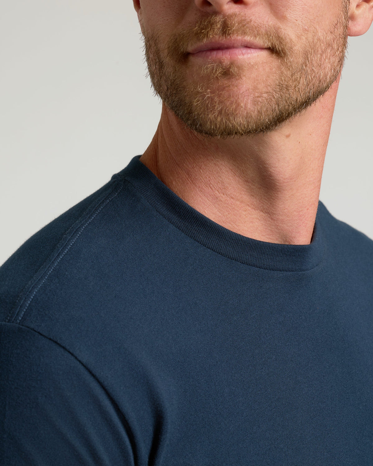 Navy Classic Crew Neck