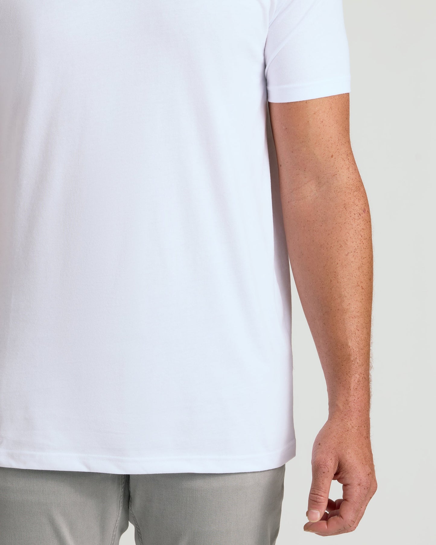 White Classic Tall V-Neck 10-Pack