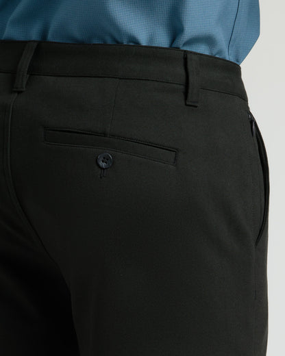 Black Straight Chino Pants 2.0
